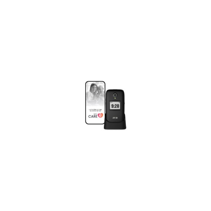 Teléfono Móvil SPC Polaris para Mayores Negro (2334N)