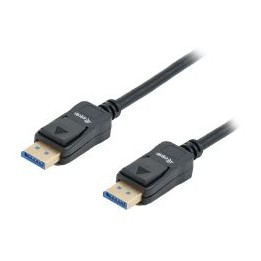 Cable EQUIP DP M/M 16K 60Hz 40Gbit/s 2m Negro(EQ119272)