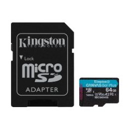 Kingston 200R Micro SDXC 64Gb + Adap SD (SDCG4/64GB)