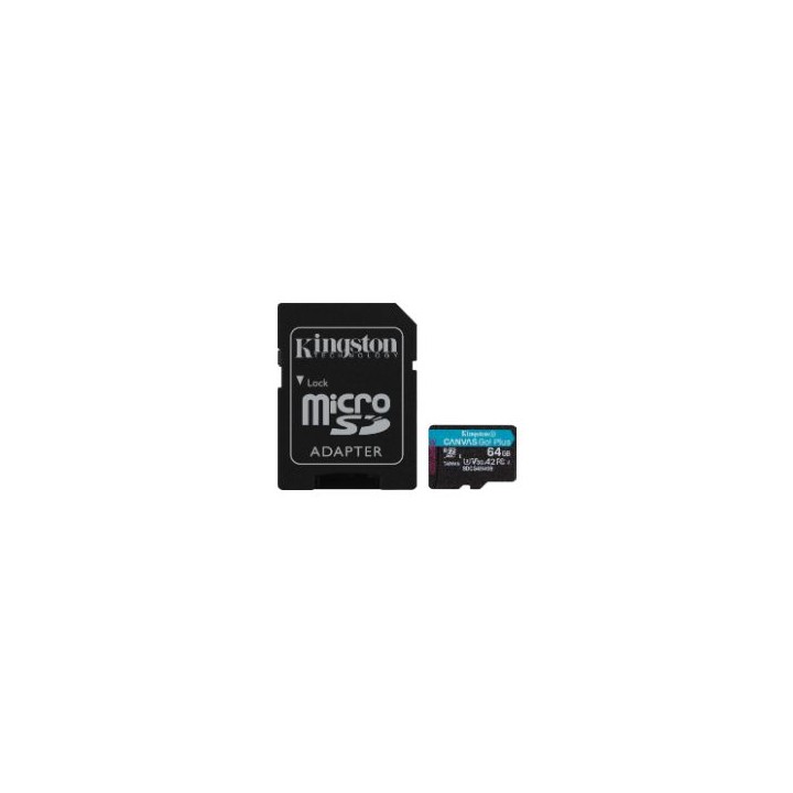 Kingston 200R Micro SDXC 64Gb + Adap SD (SDCG4/64GB)
