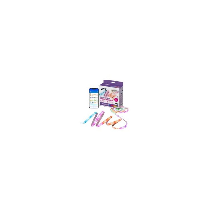 Tira Luz WiZ LED RGBIC WiFi 10m Mando BT (929004140001)