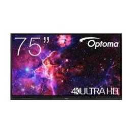 Pantalla Optoma Interactiva 75" UHD 3753RK H1F0H07BW101