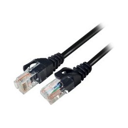Cable NILOX Cat.5 UTP M/M 2m Negro (NXECAT5UTP-2)