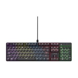 Teclado Gaming Trust GXT 871 Zora RGB USB Negro (25682)