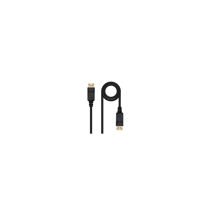Nanocable DP/M a DP/M 5m Negro (10.15.2305)