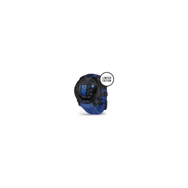 Smartwatch Garmin Instinct 3 Negro/Azul (010-02936-03)