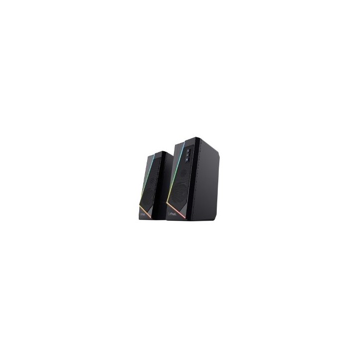 Altavoces Trust GXT 609 Zoxa 6W RGB 3.5mm Negro (24070)
