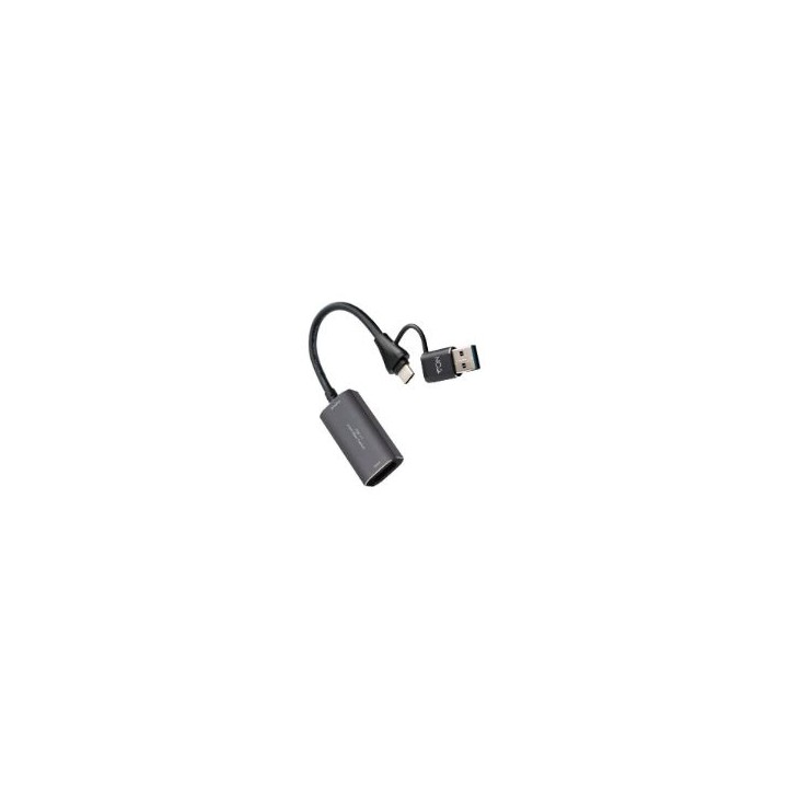 Capturadora Video Nanocable HDMI a USB-A/C (10.15.0001)