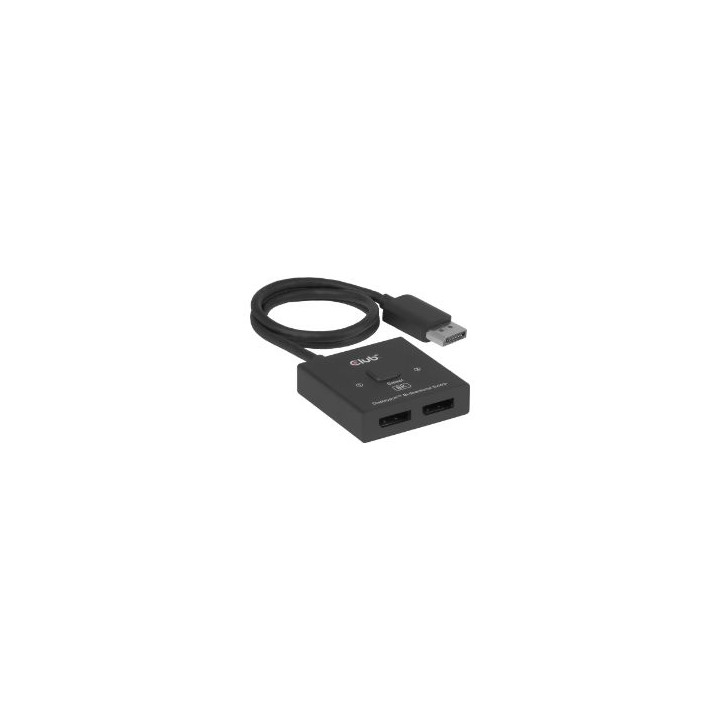 Switch Club 3D 2xDP 8K UHD/60Hz Negro (CSV-1009)