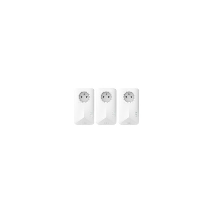Powerline Strong Triple EU V2 PLC Kit 3 unidades