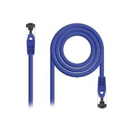 Nanocable RJ45 Cat.8.1 SSTP 2m Azul (10.20.2002-BL)