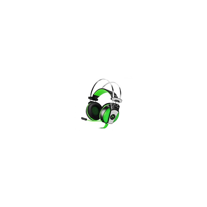 Auric+Micro Gaming 3GO 3.5mm Negro/Verde (HADLOK)