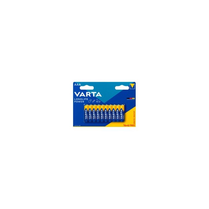 Pila Varta Longlife Power AAA 14+6 Unid (04903121792)