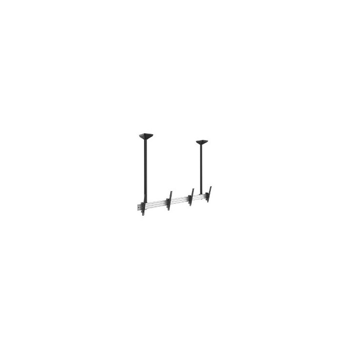 Soporte Techo EQUIP 45"-55" para 2 Pantallas (EQ650373)