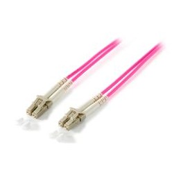 Fibra Óptica EQUIP LC/M OM4 10m Gris/Violeta (EQ255516)