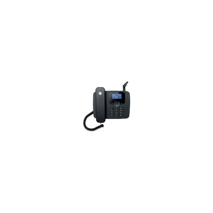 Teléfono Fijo Motorola FW410L 4G Negro(107FW410L)