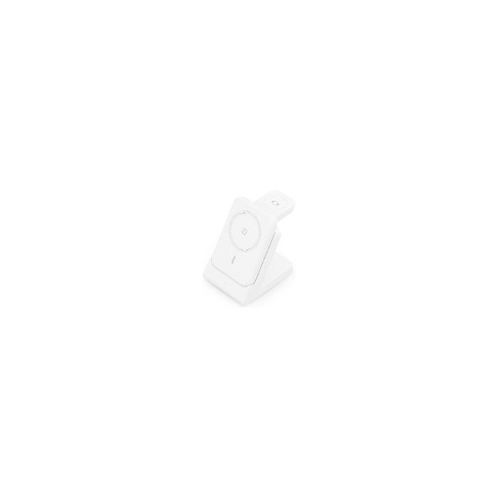 Cargador AISENS Qi Inalámbrico Blanco(ASCH-15W4WC063-W)