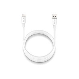 Cable NGS USB-A/M a USB-C/M 1m Blanco (ZYRO-ACWHITE)
