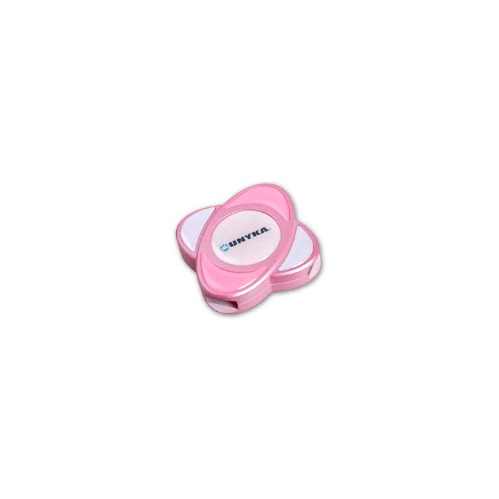 Hub USB UNYKA UK-365 4p Mini Rosa