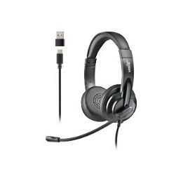 Auric+Micro NGS Circumaurales USB-C Negros (VOX605USBC)