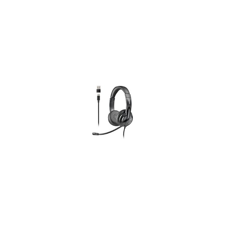 Auric+Micro NGS Circumaurales USB-C Negros (VOX605USBC)
