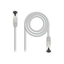 Nanocable RJ45 Cat.8.1 SSTP AWG26 2m Gris (10.20.2002)