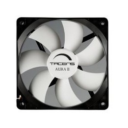 Ventilador TACENS 120mm Negro/Blanco (3AURAII12)
