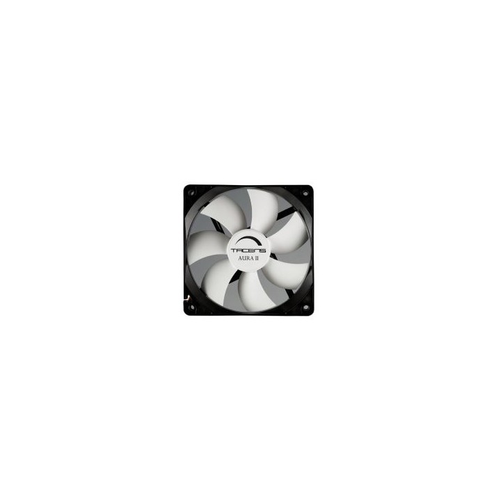 Ventilador TACENS 120mm Negro/Blanco (3AURAII12)