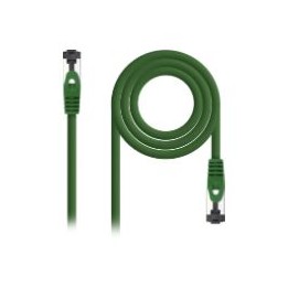 Nanocable RJ45 Cat.8.1 SSTP 0.5m Verde (10.20.2000-GR)