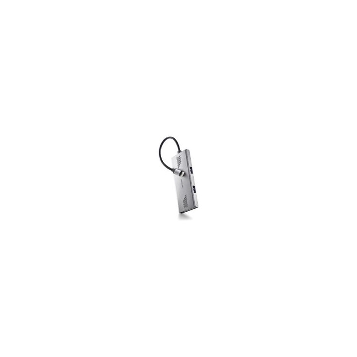 Hub NGS USB-C a 2xUSB-A/2xUSB-C Plata (WONDERDUO-C)