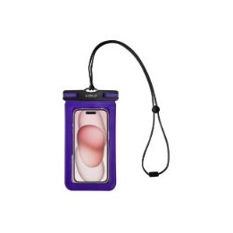 Funda Impermeable CELLY hasta 7" Violeta(SPLASHBAG25VL)