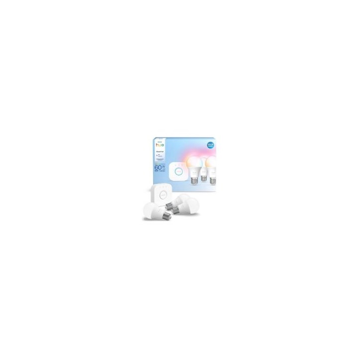 Bombilla Philips Hue E27 800L 3 Unidades (929004235411)