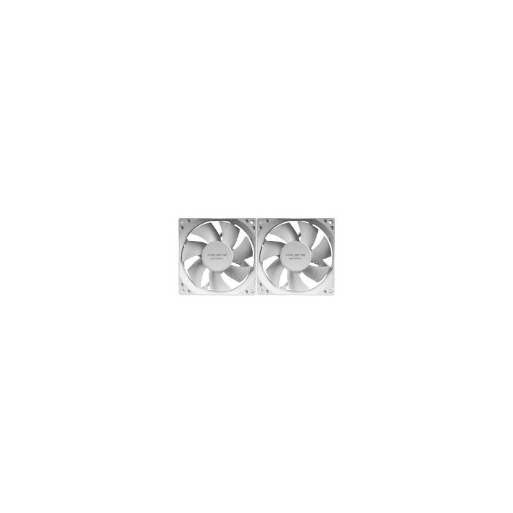 Ventilador TACENS Anima 8cm 2 Unidades Blanco (AF8X2W)