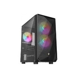 Caja Gaming Nfortec USB 3.0 mATX ITX Negra(NF-CS-DYS-B)