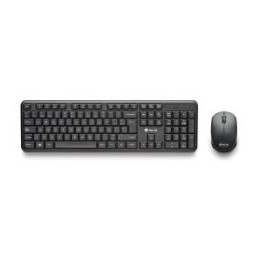 Teclado+Ratón NGS RF Wireless Óptico Negro (HARMONYKIT)