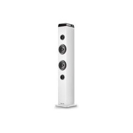 Torre de Sonido NGS 80W BT Blanca (SKYCHARMPROWHITE)