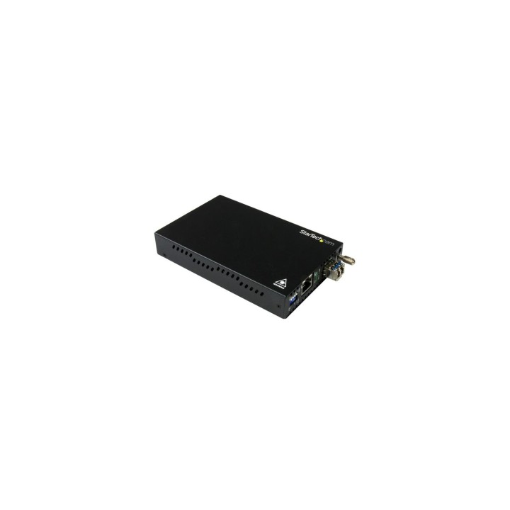 StarTech.com Conversor de Medios de Ethernet Gigabit de Cobre a Fibra - Monomodo LC - 10km