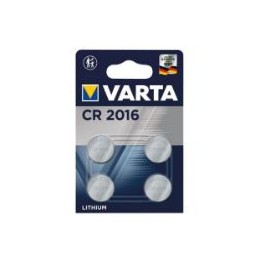 Pilas Varta Lithium Coin CR2016 Blister 4 (6016101404)