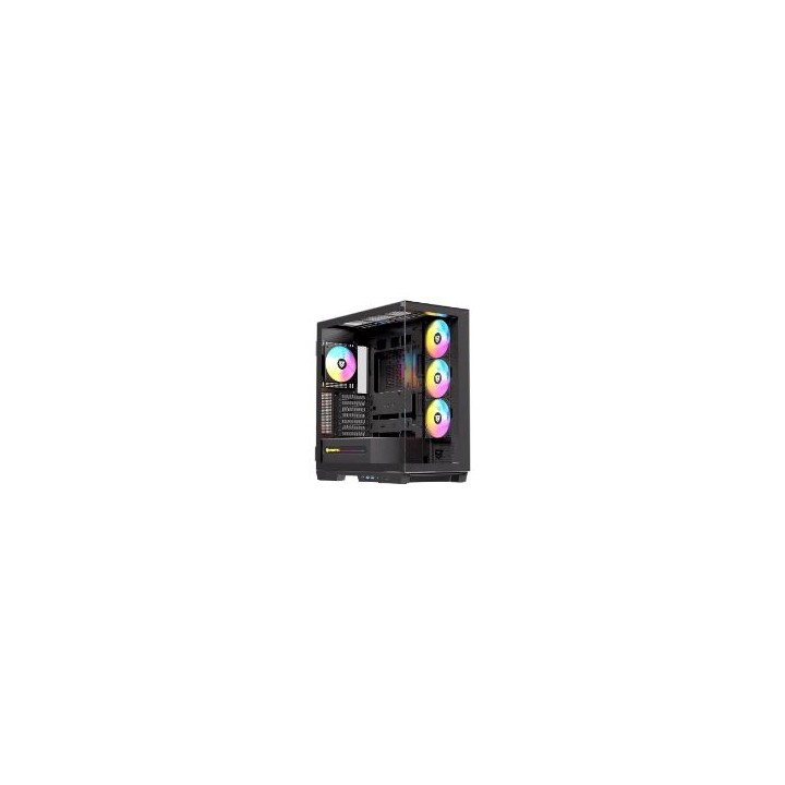 Caja Nfortec Ursa ARGB ATX ITX EATX Negra(NF-CS-URSA-B)
