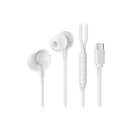 Auriculares NGS Intraural USB-C Blanco (CROSSSTEPWHITE)