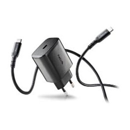 Cargador de Pared NGS GaN 45W 1xUSB-C Negro (BUD45W-C)