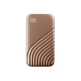 SSD Ext WD 1Tb NVMe USB-C 3.1 Oro (WDBAGF0010BGD-WESN)