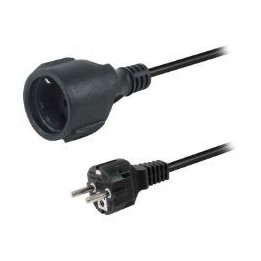 Cable Alimentación EQUIP Schuko/M a Schuko/H (EQ112183)