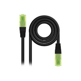 Nanocable RJ45 Cat.6 UTP CCA 5m Negro (10.20.1405-BK)