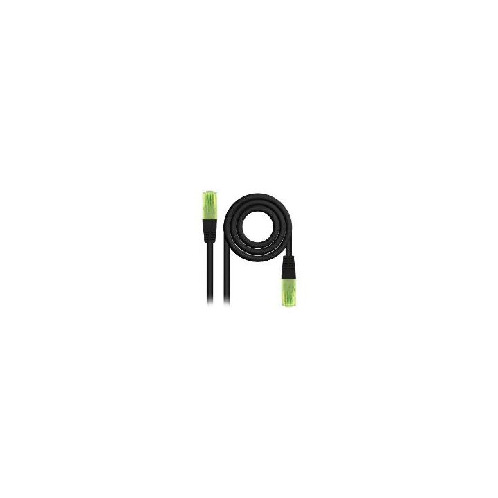 Nanocable RJ45 Cat.6 UTP CCA 5m Negro (10.20.1405-BK)