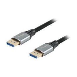 Cable EQUIP DP M/M Premium 2.1 3m Aluminio (EQ119283)