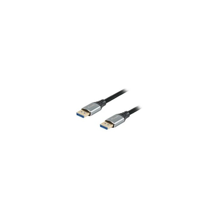Cable EQUIP DP M/M Premium 2.1 3m Aluminio (EQ119283)