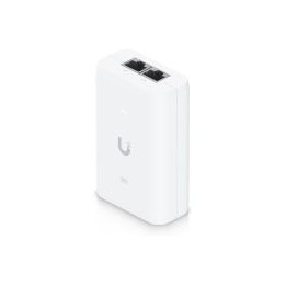 Inyector PoE Ubiquiti 48V 30W Blanco (U-POE+)