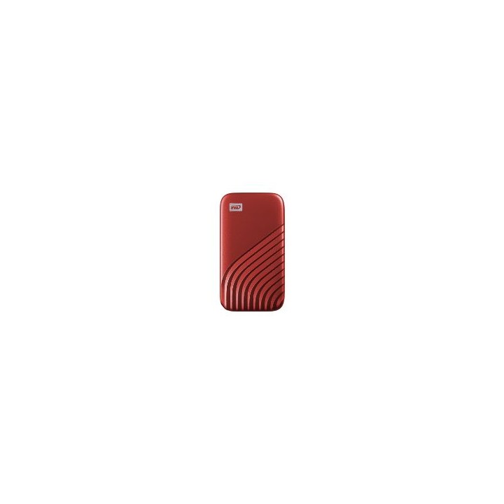 SSD WD 2Tb NVMe USB-C 3.1 Rojo (WDBAGF0020BRD-WESN)