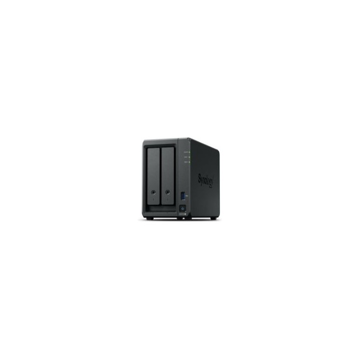 Servidor NAS Synology 4Gb 2 Bahías Negro (DS725+)